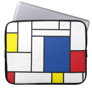 Capa Para Notebook Mondrian Minimalist Geométrico De Stijl Modern Art