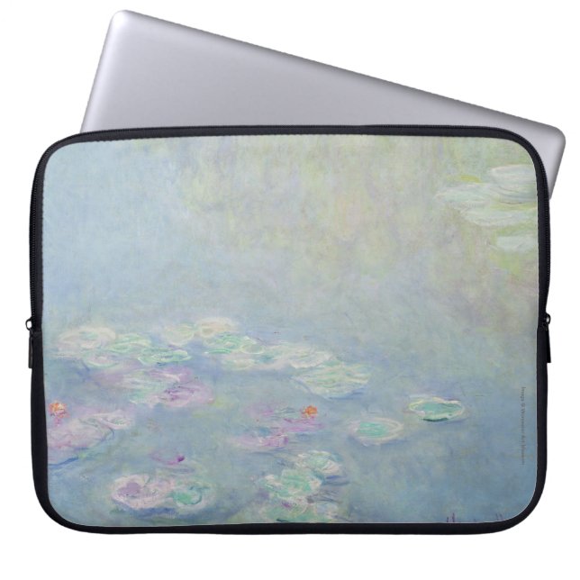 Capa Para Notebook Monet - bolsa de laptop de Waterlilies (Frente)