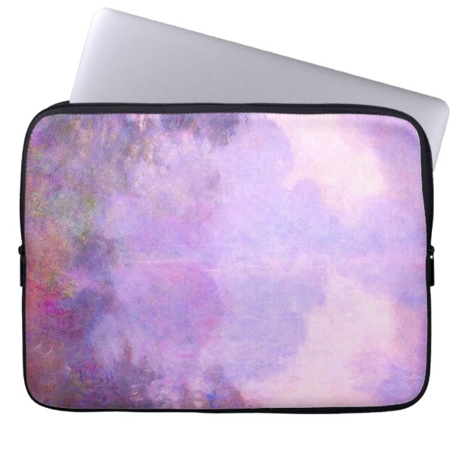 Capa Para Notebook Monet - Misty Morning no Sena (Frente)