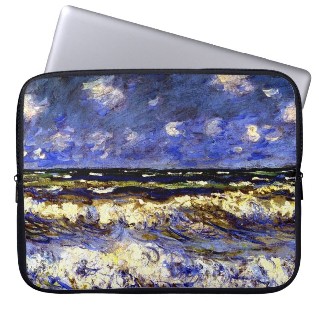Capa Para Notebook Monet - Um Mar Tempestade (Frente)