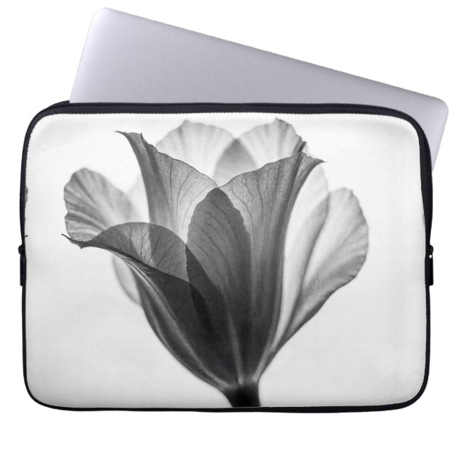 Capa Para Notebook Monochrome botanical fine art photograph (Frente)
