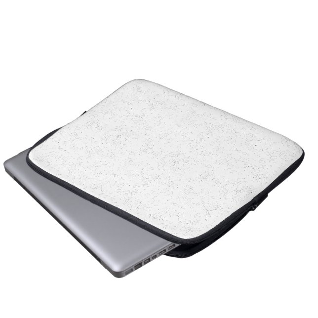 Capa Para Notebook Monochrome Floral Pattern – Elegant Seamless Art (Frente Inferior)