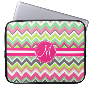 Capa Para Notebook Monograma Aztec Andes Tribal Mountain Chevron