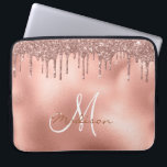 Capa Para Notebook Monograma de Drives Litter Dourado rosa<br><div class="desc">Este design pode ser personalizado na área fornecida pela alteração da foto e/ou do texto. Ou pode ser personalizado clicando em Personalizar este Modelo e, em seguida, escolhendo o clique para personalizar mais a opção e excluir ou alterar a cor do plano de fundo, adicionar texto, alterar a cor ou...</div>