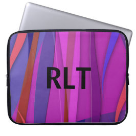 Capa Para Notebook Monograma de Vento de Verão