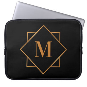 Capa Para Notebook Monograma do ouro