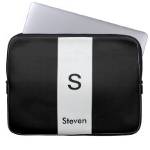 Monograma Dois Tons Modernos Cinzas Negra e Leve