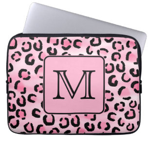 Capa Para Notebook Monograma feito sob encomenda. Cópia preta e