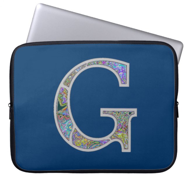 Capa Para Notebook Monograma iluminado Gg (Frente)