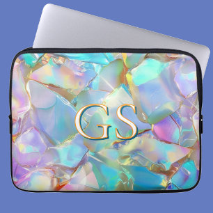Capa Para Notebook Monograma ou Nome Grande em Opal
