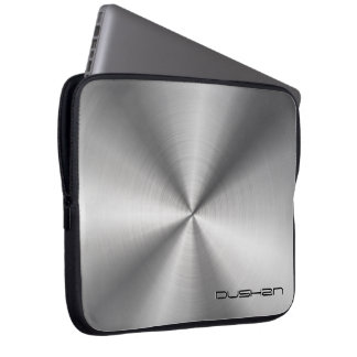 Capa Para Notebook Monograma personalizável em aço inoxidável