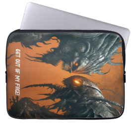 Capa Para Notebook Monster Irritado Face-Off