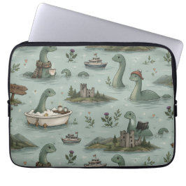 Capa Para Notebook Monstro do Lago Ness