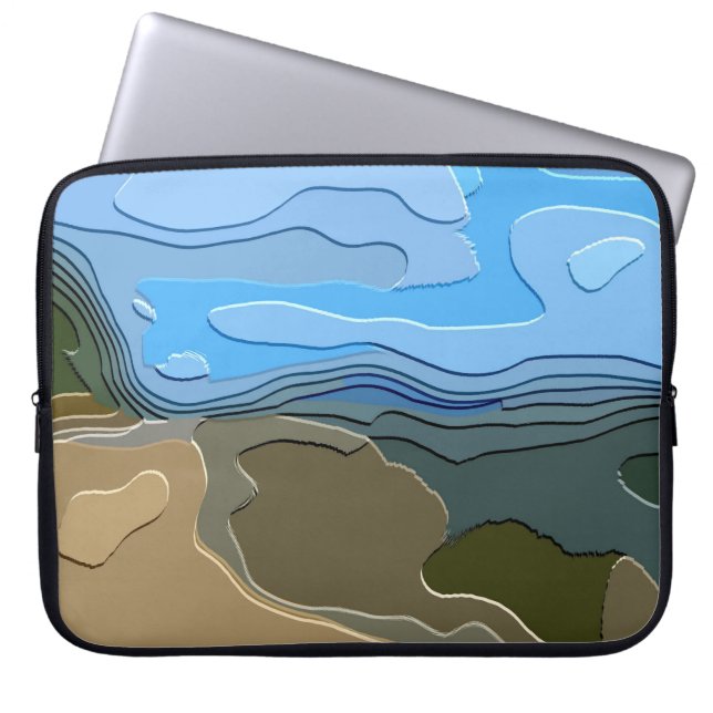 CAPA PARA NOTEBOOK MONTANHAS (Frente)