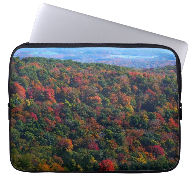Capa Para Notebook Montanhas Appalachian em queda (Frente)