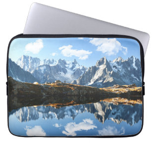 Capa Para Notebook Montanhas Mont Blanc Massif, França