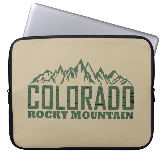 Capa Para Notebook Montanhas Rochosas Colorado (Frente)