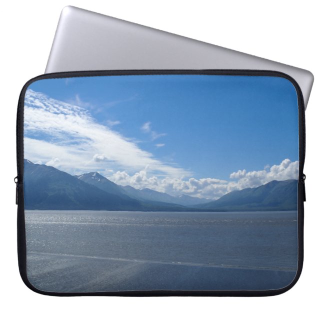 Capa Para Notebook Montanhas Uplifting do Alasca (Frente)