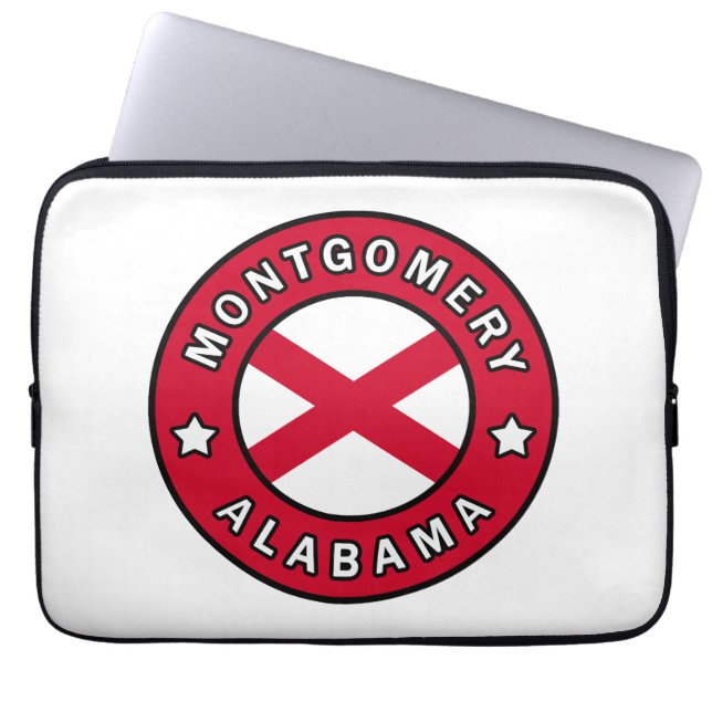 Capa Para Notebook Montgomery Alabama (Frente)