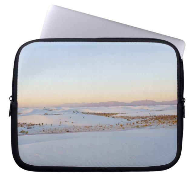 Capa Para Notebook Monumento Nacional White Sands, Dunas Transversais (Frente)