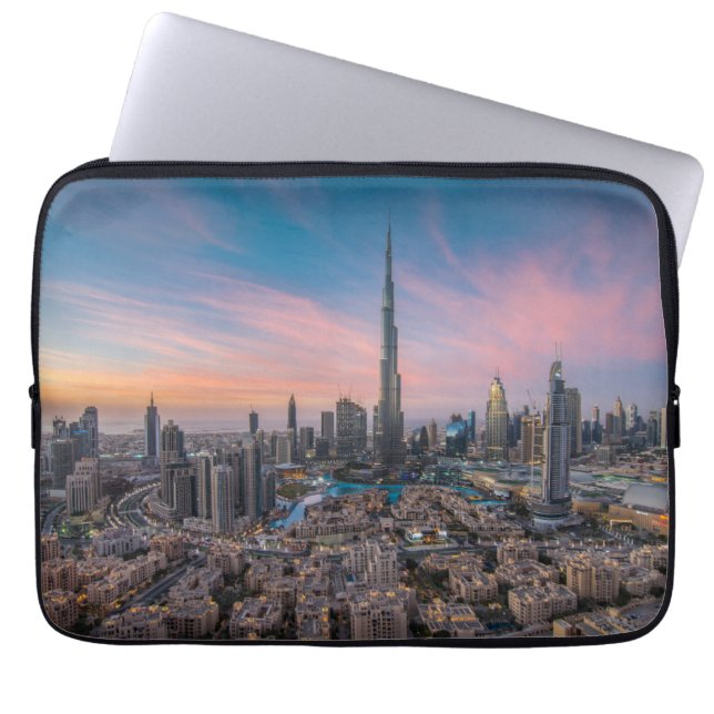 Capa Para Notebook Monumentos | Dubai Cityscape (Frente)