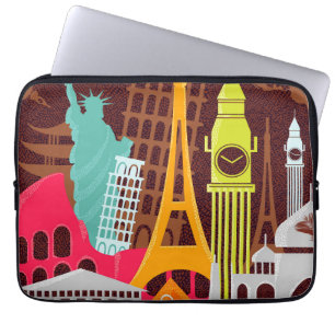 Capa Para Notebook Monumentos internacionais