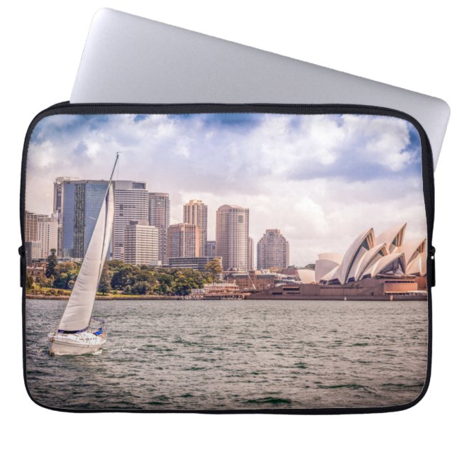 Capa Para Notebook Monumentos | Ópera de Sidney (Frente)