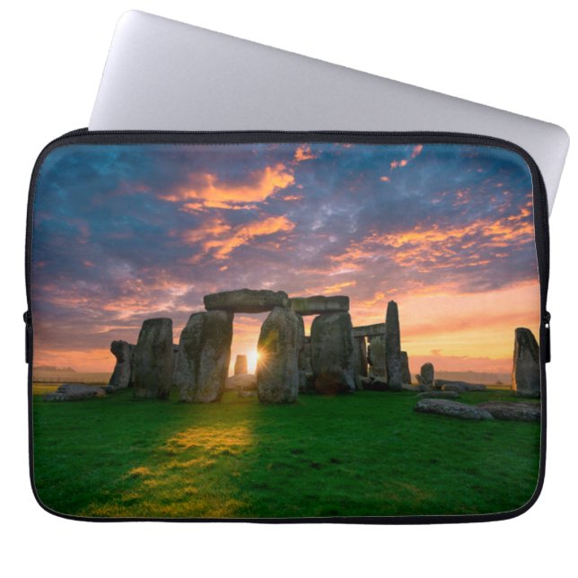 Capa Para Notebook Monumentos | Stonhenge, Inglaterra (Frente)
