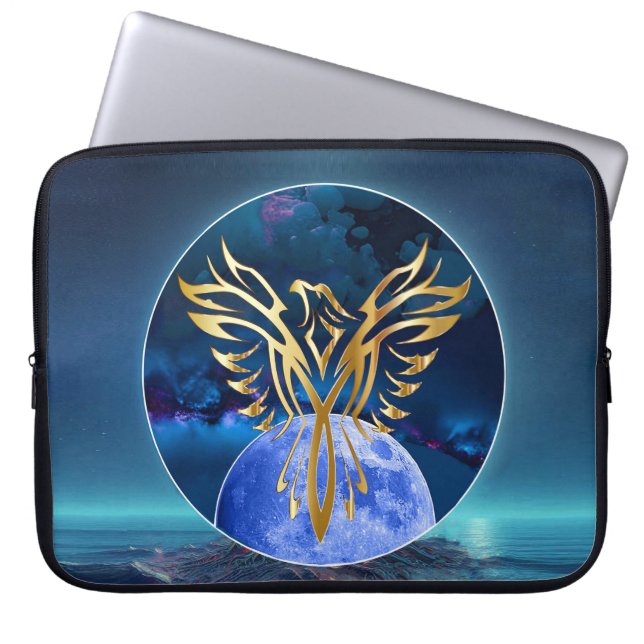 Capa Para Notebook Moon Eagle (Frente)