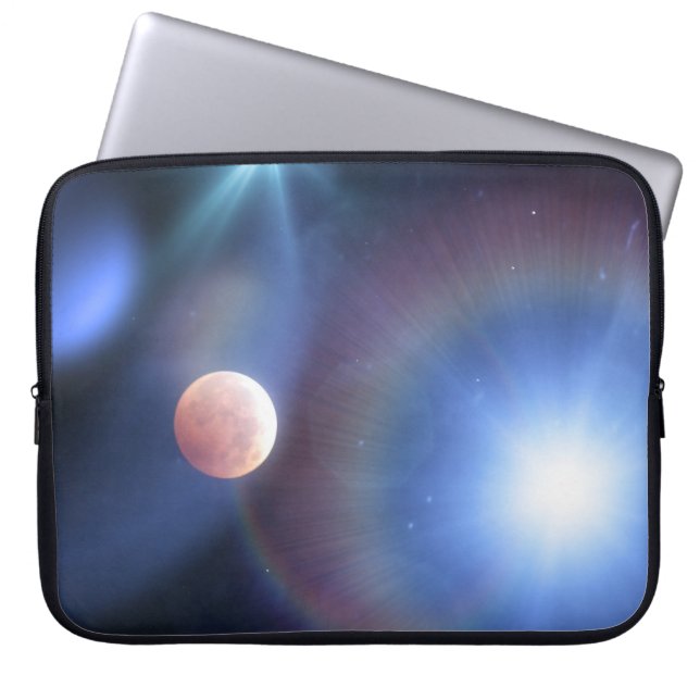 Capa Para Notebook Moon Space Art Laptop Sleeve Cover (Frente)