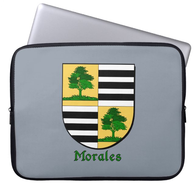 Capa Para Notebook Morales Family Shield (Frente)