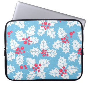 Capa Para Notebook Morango Holly em azul