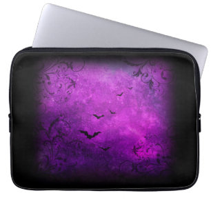 Capa Para Notebook Morcegos e Redemoinhos