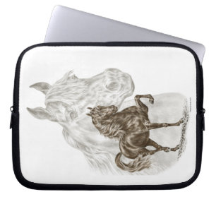 Capa Para Notebook Morgan Horse Art