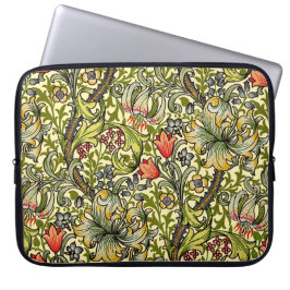 Capa Para Notebook Morris Floral Lily Design