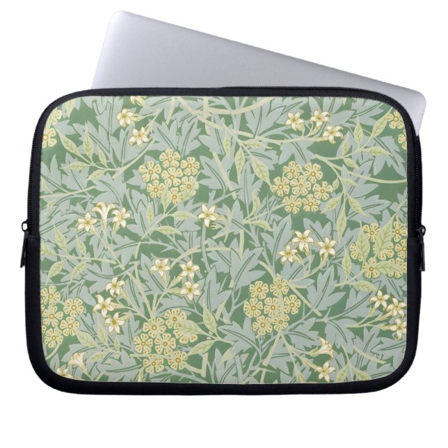 Capa Para Notebook Morris Vine & Jasmine Garden Flor Clássica (Frente)