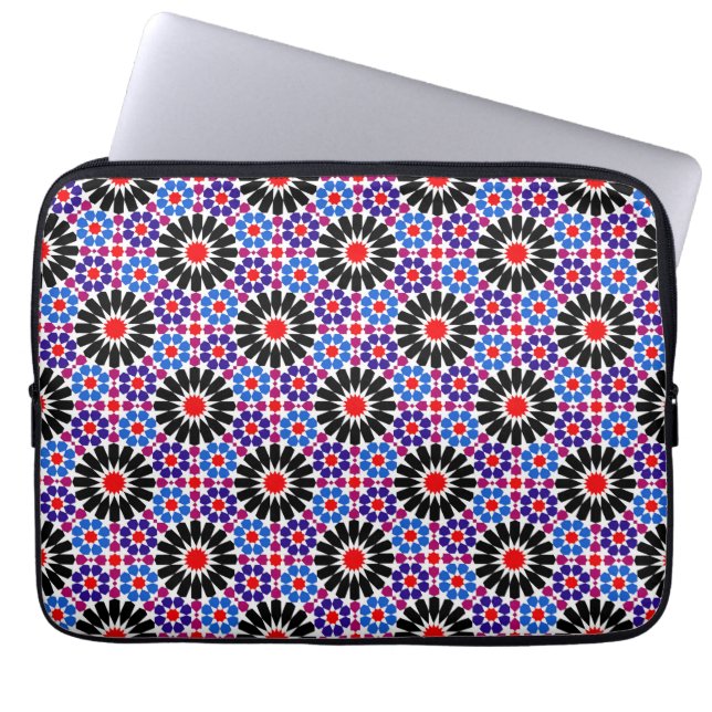 Capa Para Notebook Mosaic Legacy: Andalusian Moroccan Zellige Art (Frente)