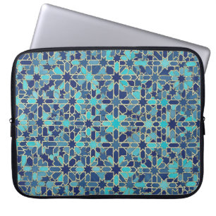 Capa Para Notebook mosaico azul