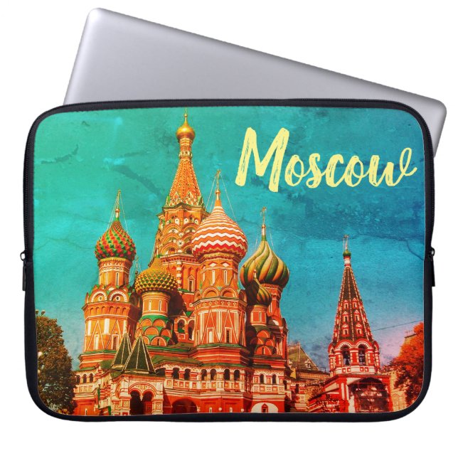 Capa Para Notebook Moscou Catedral de São Basílio Protetor de Computa (Frente)