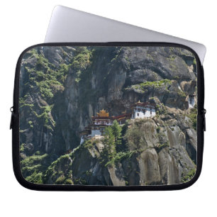 Capa Para Notebook Mosteiro de Taktsang no penhasco, Paro, Butão