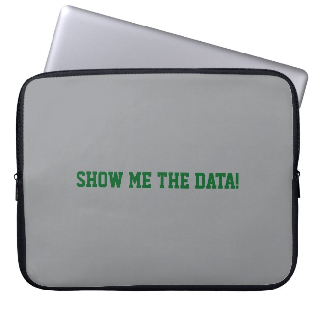 Capa Para Notebook Mostre-me os Dados! (Frente)