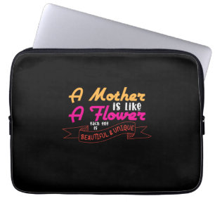 Capa Para Notebook Mother Art A Mother Is Like A Flower