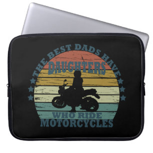 Capa Para Notebook motocicleta da melhor filha de pais
