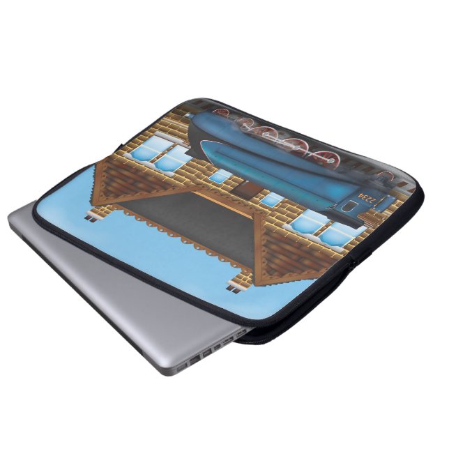 Capa Para Notebook Motor a vapor (Frente Inferior)