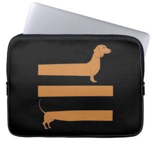 Capa Para Notebook Muito longo Dachshund engraçado