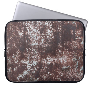 Capa Para Notebook Muito velho ferro fundido. Superfície metálica tex