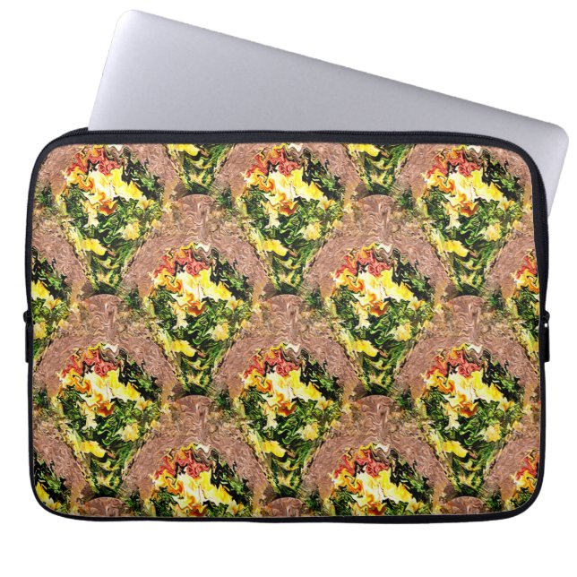 Capa Para Notebook Muitos Buquês...... (Frente)