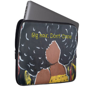 Capa Para Notebook Mulher africana Rhonda Patton Cabelo grande