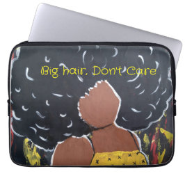 Capa Para Notebook Mulher africana Rhonda Patton Cabelo grande