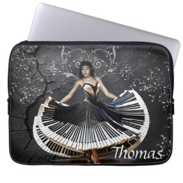 Capa Para Notebook Mulher dançante elegante